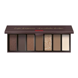 Pupa Milano Zero Calorie Chocolate Eyeshadow Palette, 003 Dark Chocolate