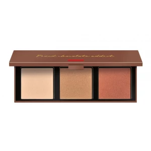 Pupa Milano Zero Calorie Chocolate Highlighting Face Palette, 002 Caramel Chocolate