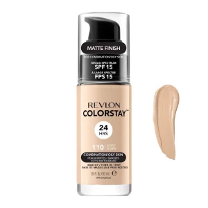 Revlon Colorstay 24H Matte Finish Foundation, Combination/Oily Skin, SPF 15, 110 Ivory