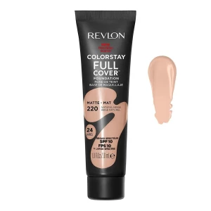 Revlon Colorstay Full Coverage Matte Foundation, 220 Natural Beige