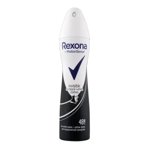 Rexona Motion Sense Invisible On Black + White Clothes 48H Body Spray, For Women, 200ml