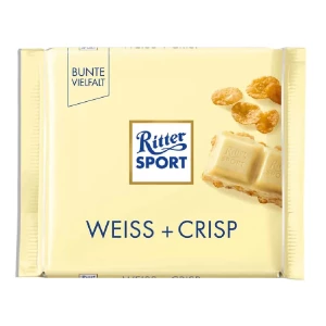 Ritter Sport White Chocolate Weiss & Crisp 100g