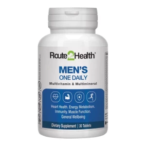 Route 2 Health Men's One Daily Multivitamin Tablet, 30-Pack