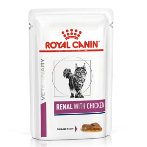 Royal Canin Wet Food for Cats Renal with Chicken Gravy 85g