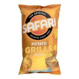 Safari Potato Grills Cheese Chips 125gm