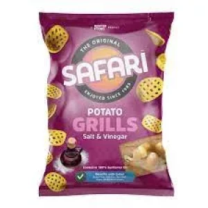 Safari Potato Grills Salth & Vinegar Chips 60gm