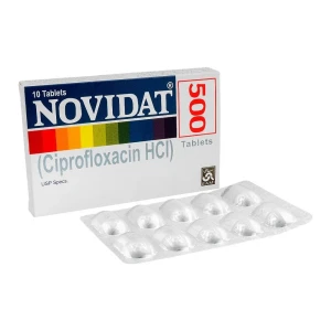 Sami Pharmaceuticals Novidat Tablet, 500mg, 10-Pack