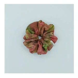 Sandeela Silk/Chiffon Classic Scrunchies Pink, M03-02-1119