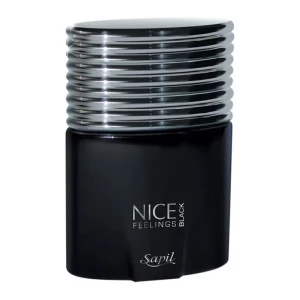 Sapil Nice Feelings Black For Men Eau De Toilette, 75ml