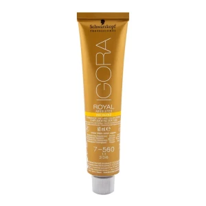 Schwarzkopf Igora Royal Absolutes Age Blend Hair Color 7-560 Medium Blonde Gold Chocolate