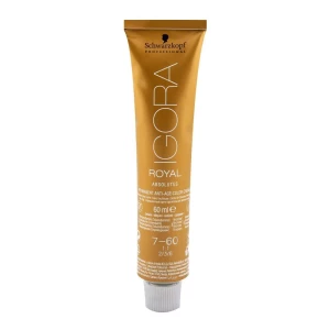 Schwarzkopf Igora Royal Absolutes Hair Color 7-60 Medium Blonde Chocolate Natural