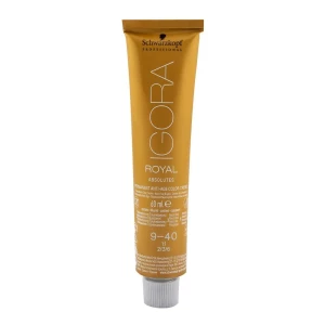 Schwarzkopf Igora Royal Absolutes Hair Color 9-40 Extra Light Blonde Beige Natural