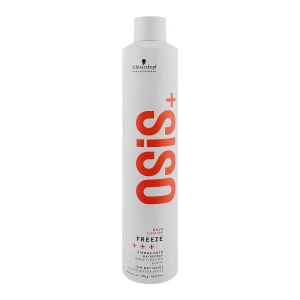 Schwarzkopf Osis+ Freeze Hold Fixation Strong Hold Hair Spray, 500ml