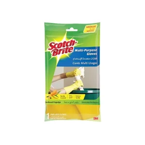 Scotch Brite Gloves Yel 1 Medium