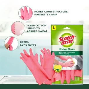 Scotch Brite Kitchen Gloves (Large)