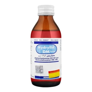 Searle Hydryllin DM Syrup, 120ml