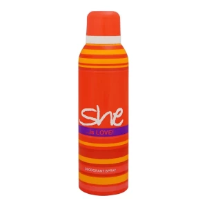 She Is Love Deodorant Spray, For Women, 200ml