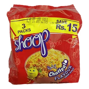 Shoop Chattpata Noodles 3 Pack