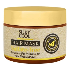 Silky Cool Keratin & Pro-Vitamin B5 Sulfate Free Hair Mask, 350ml