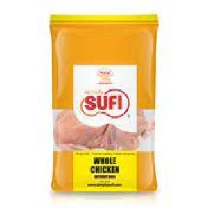 Simply Sufi Whole Chicken Without Skin - 1 kg
