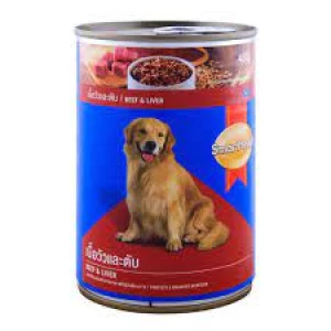 Smart Heart Dog Food Beef & Liver 400g