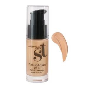 ST London High Coverage Colour Adjust Foundation, HC 134, SPF 15, Light Texture