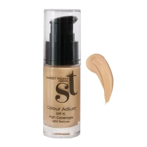 ST London High Coverage Colour Adjust Foundation, HC 135, SPF 15, Light Texture
