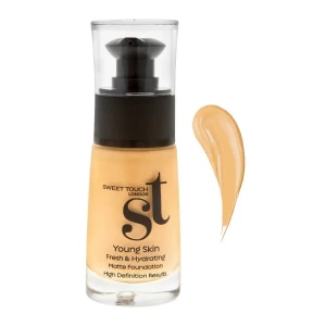 ST London Youthfull Young Skin Mate Foundation, YS 02, Long Wear, Bright Satin Finish