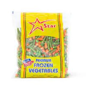 Star 2-Mix Vegetables (Peas & Diced Carrot) 1kg