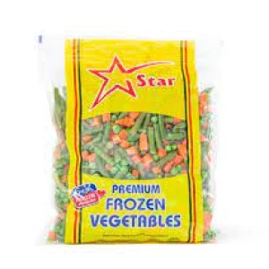 Star 4-Mix Vegetables (Peas, Sweet Corn, Diced Carrot & Cut Bean) 1kg