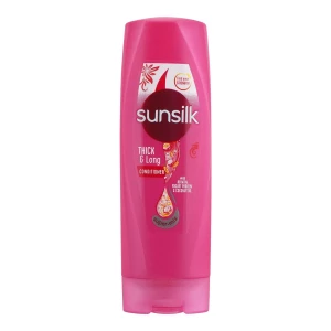 Sunsilk Thick & Long Keratin Yogurt Protein & Coconut Oil Conditioner, Super-Mix, 180ml