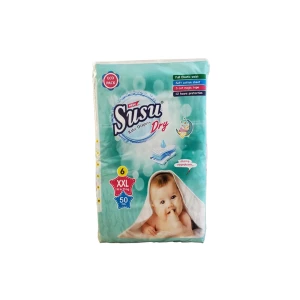 Susu Baby Diaper Mega Pack XXL Size 6 (18-25 Kg) 50 Pcs