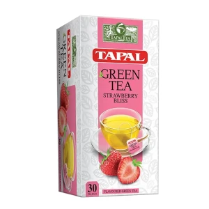 Tapal Green Tea Strawberry Bliss 30 Tea Bags