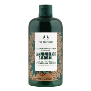 The Body Shop Jamaican Black Castor Oil Vegan Cleansing Conditioner For All Curls & Coils 400ml