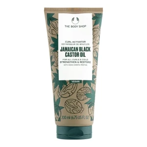 The Body Shop Jamaican Black Castor Oil, Vegan, Curl Activator, 200ml