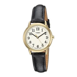 Timex Easy Reader 30mm Leather Strap Men's Watch, TW2R63300