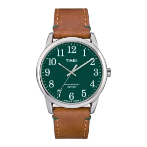 Timex Unisex Analog Green Casual 40th Anniversary Edition Easy Reader, TW2R35900