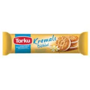 Torku Tam Sutlu Kremalin Biscuit with Milky Cream 249g