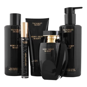 Victoria's Secret Very Sexy Night Eau De Parfum 100 + Eau De Parfum 7ml + Wash 100 + Mist 250ml + Lotion, 250ml