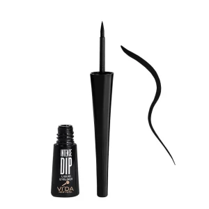 Vi'da New York Intense Dip Liquid Eyeliner Smudge & Waterproof, Black