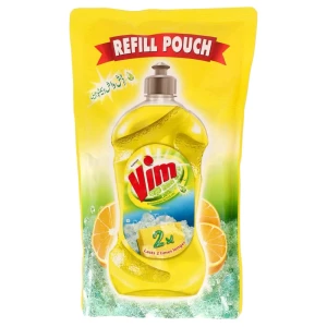 Vim Dishwash Gel Lemon Pouch 750 ml