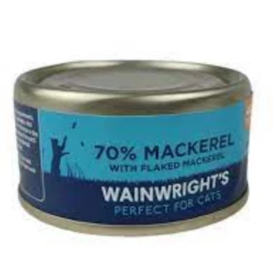 Wainwrights Cat Food Tin Mackerel 85g