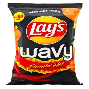 Wavy Flaming Hot 64Gm 6 Pieces