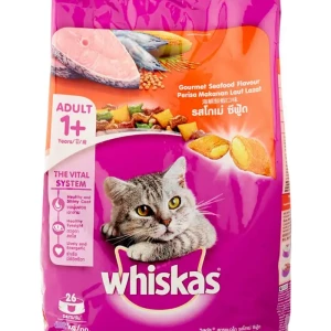 Whiskas 1+ Adult Gourmet Flavour Cat Food 480g