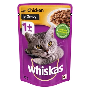 Whiskas Cat Food Chicken In Gravy 100g