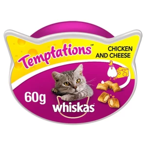 Whiskas Cat Food Temptation Chicken 60g