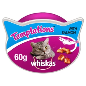 Whiskas Cat Food Temptation Salmon 60g