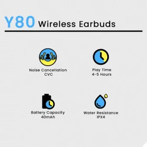 Y80 Wireless Earbuds