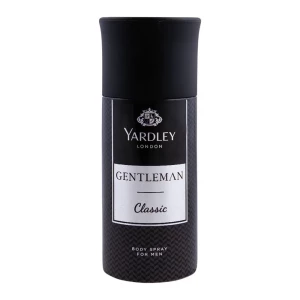 Yardley Gentleman Classic Deodorant Body Spray, 150ml