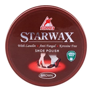 Yuppies Starwax Shoe Polish Brown 48 ml